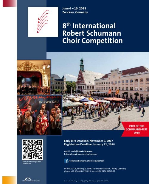 European Choir Games 2017 - Program Book