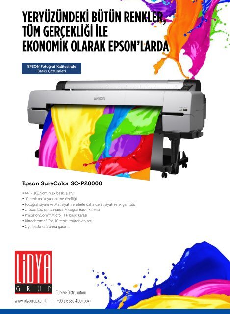 Print on Demand Temmuz – Ağustos 2017