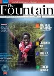 The Fountain magazine Issue 04, August 2016