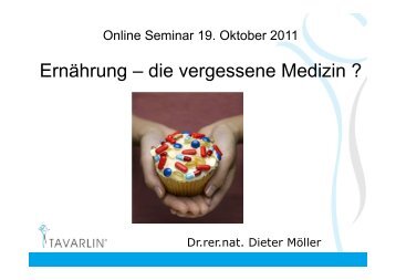 (Microsoft PowerPoint - 2011-10 Online Seminar_Ern\344hrung -die ...