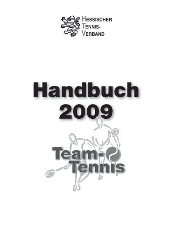 Handbuch 2009 - Tennisbezirk Darmstadt