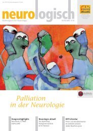Palliation in der Neurologie - Österreichische Gesellschaft für ...