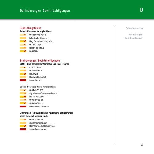 serviceangebot der selbsthilfe- unterstützungsstelle sus wien