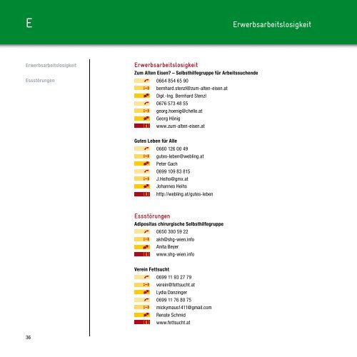 serviceangebot der selbsthilfe- unterstützungsstelle sus wien