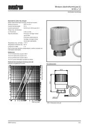 Moteurs électrothermiques (L) M 30 x 1,0