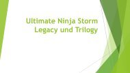 Ultimate Ninja Storm Legacy und Trilogy