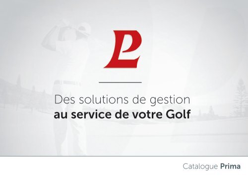 Catalogue Primagolf 2017-2018