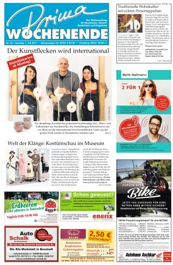 Prima Wochenende 26 2017
