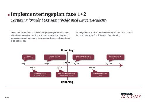 Implementeringsplan