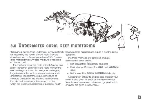 TNC-CORDIO coral reef monitoring manual_book_coral1