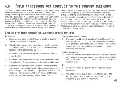 TNC-CORDIO coral reef monitoring manual_book_coral1