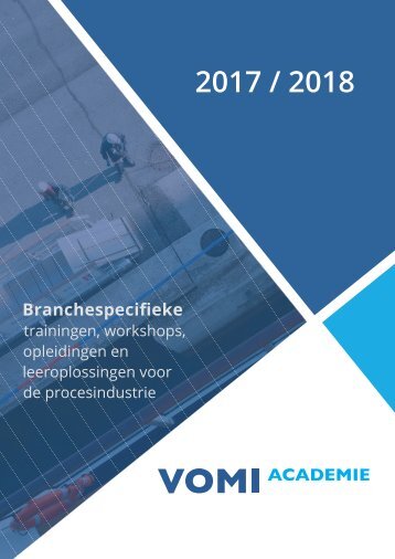 VOMI Academie brochure 2017:2018