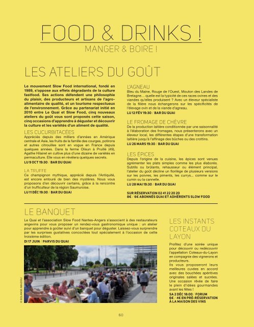 Le Quai - brochure de saison 17/18