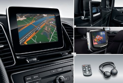 Les accessoires d´origine pour le GLE et la Classe M