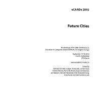 Future Cities : eCAADe 2010 ; proceedings of the 28th Conference ...