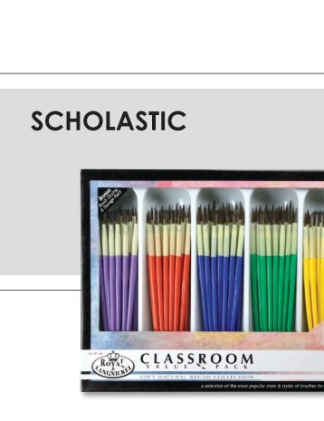 2017 Scholastic Brush Sets