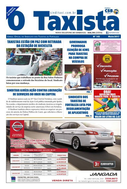 JORNAL DO TAXISTA - EDIÇÃO 145