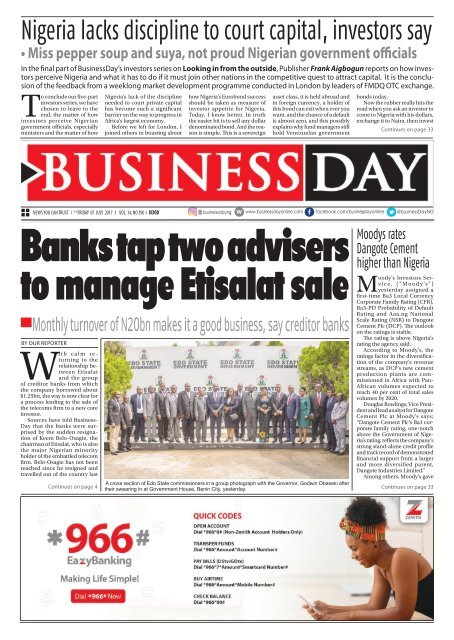 BusinessDay 07 Jul 2017