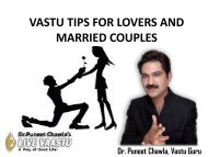VASTU TIPS FOR LOVERS AND MARRIED COUPLES
