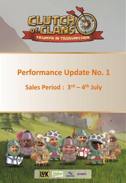 Clutch of Clans - Performance Update 3-4 july
