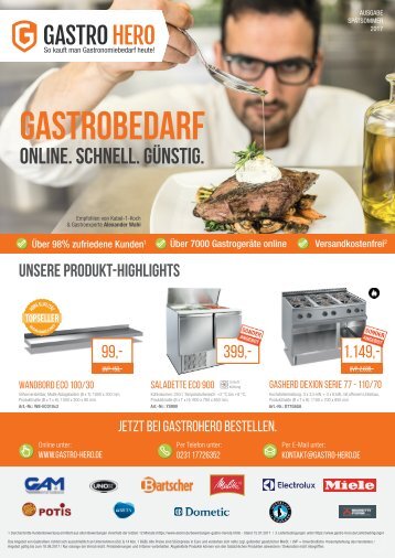 GastroHero Katalog Spätsommer 2017