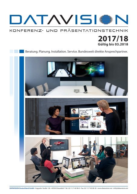 Produktkatalog DataVision 2017/18