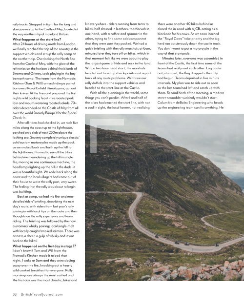 British Travel Journal | Spring 2019