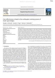 11 Cost-effectiveness related to...tem of multi-span bridges