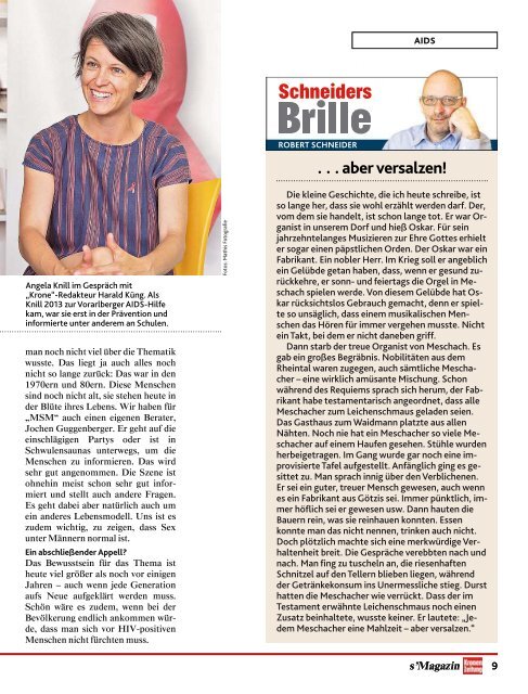 s'Magazin usm Ländle, 9. Juli 2017