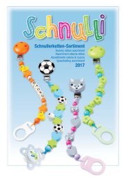 HobbyFun - Schnullerketten - Sortiment - Juli 2017