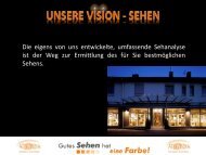 Unsere Vision - Sehen