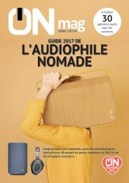 ON mag - Guide de l'audiophile nomade 2017