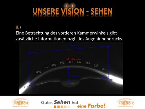 Unsere Vision - Sehen