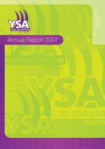YSA Annual Report - 2007