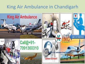 King Air Ambulance in Chandigarh pdf