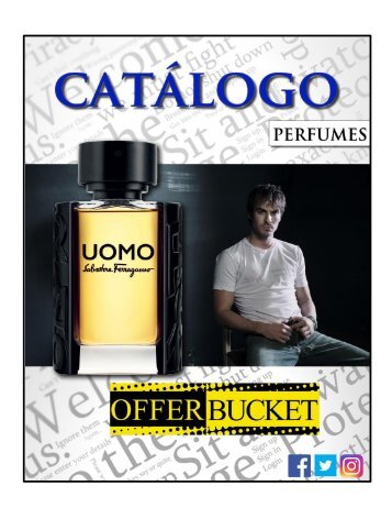 CATALOGO DE PERFUMES CABALLEROS 