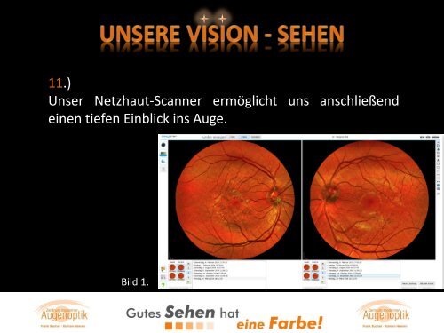 Unsere Vision - Sehen