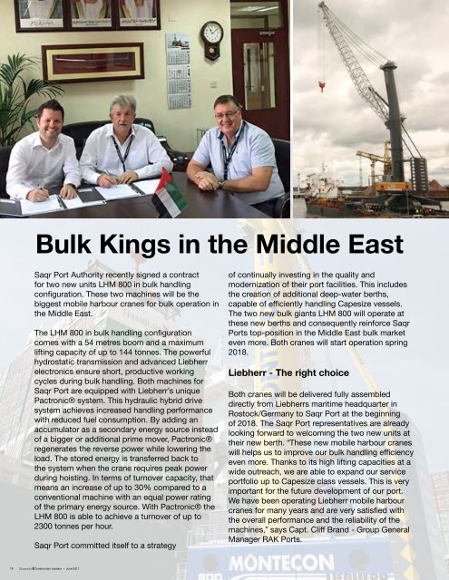 GineersNow  Construction Leaders Magazine June 2017 Issue 003, Bechtel