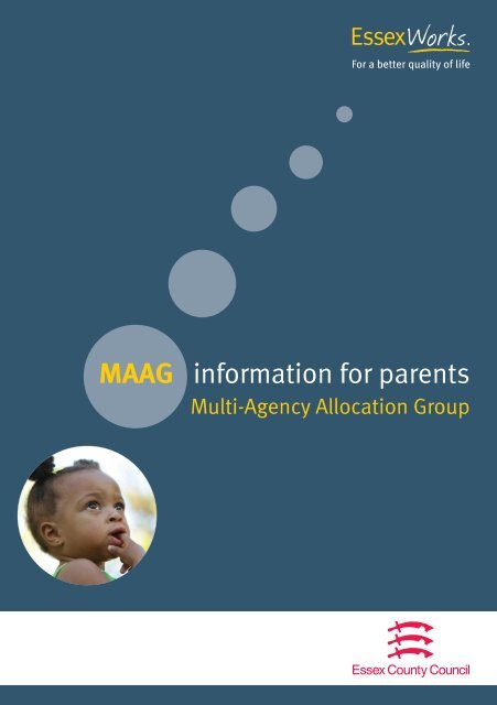 MAAG information for parents - Essex Partnership Portal