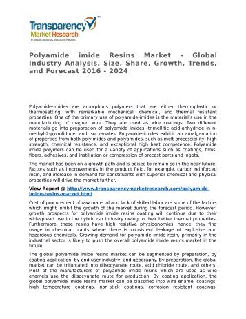 Polyamide Market 2016 Trends, Research, Analysis and Review Forecast 2023