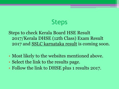 Download and print kerala DHSE board 12th result