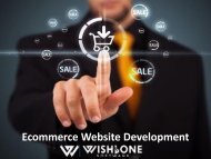 Ecommerce Website Development - Wishbone Software