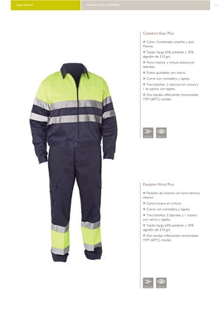 catalogo ROPA LABORAL