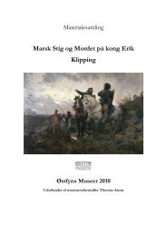Marsk Stig og Mordet på kong Erik Klipping - Østfyns Museer