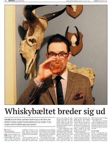 Whiskybæltet breder sig ud - Camilla Alfthan