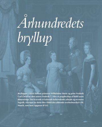 Århundredets bryllup - Siden Saxo