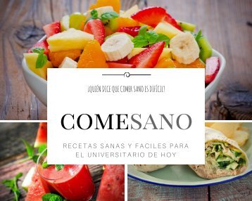 COMESANO MAGAZINE (COLLEGE PROJECT)