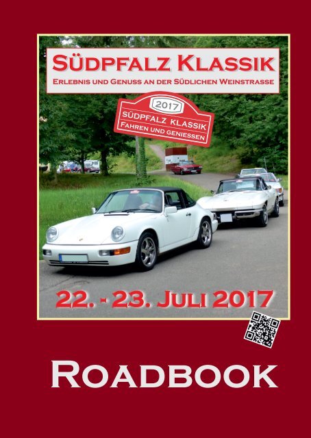 Roadbook Südpfalz Klassik 2017 