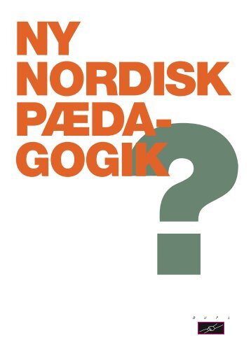 Ny Nordisk Pædagogik - Bupl