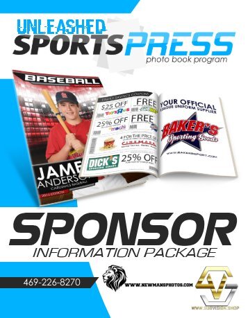 Unleashed Sports Press Sponsorship Program